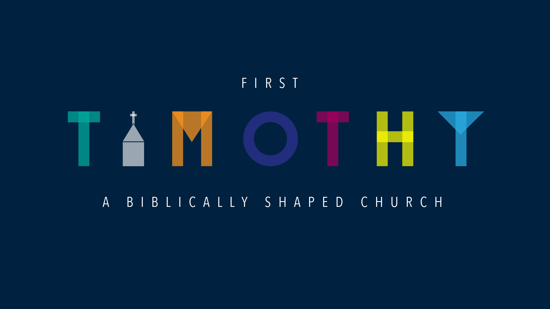 Noble Leadership: Elders in a Biblically Shaped Church - 1 Timothy 3:1-7